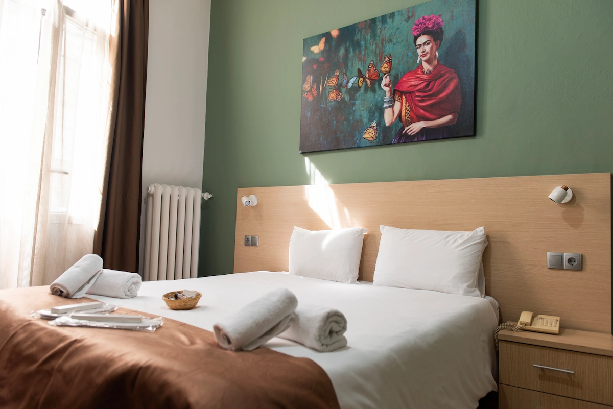Double Room — bed